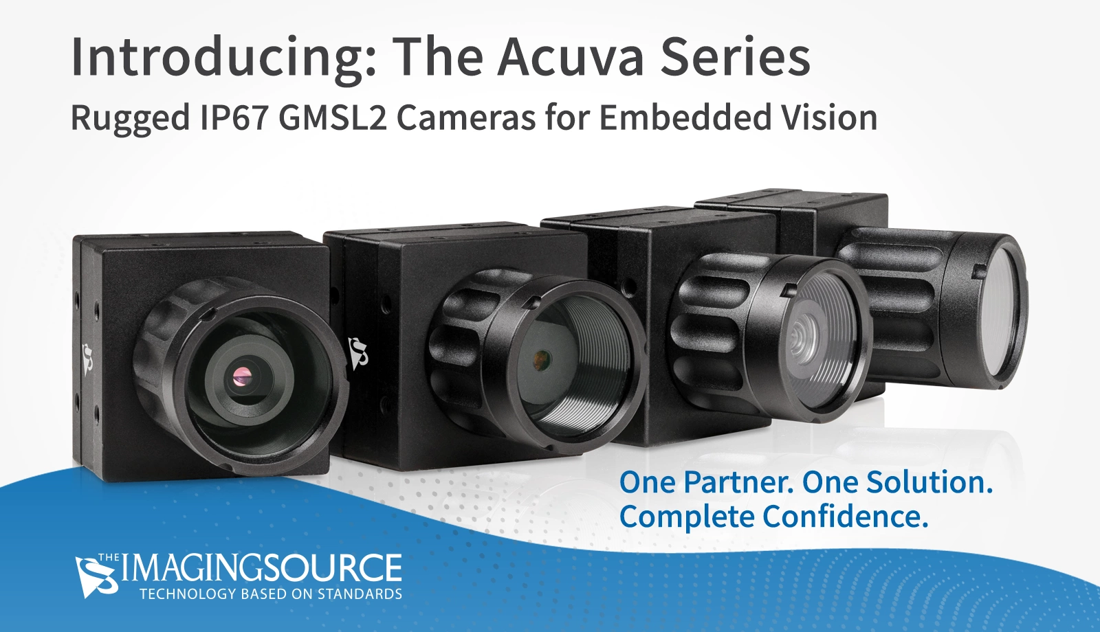 The Imaging Source bringt Acuva-Serie auf den Markt: Robuste IP67-GMSL2-Kameras für Embedded Vision