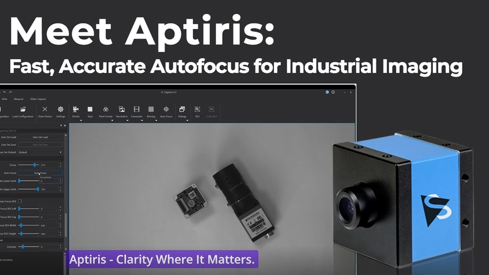 Aptiris USB 3.1 自动对焦：按下、重新对焦、重复执行