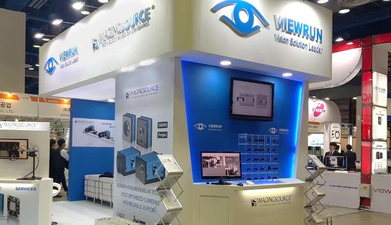 The Imaging Source and VIEWRUN at the 2019 Korea Vision Show.