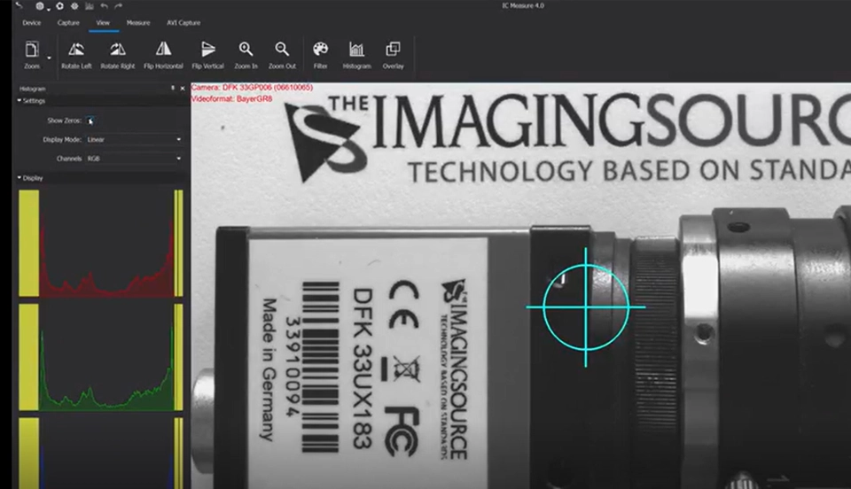 IC Capture 4 – Getting Started with Image Acquisition and Image Processing