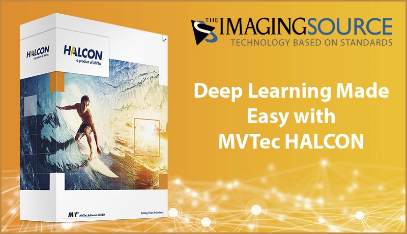HALCON 20.05: MVTec HALCON directly integrates third-party libraries into the HALCON installer, which saves time and allows you to get started with your deep learning application right away.