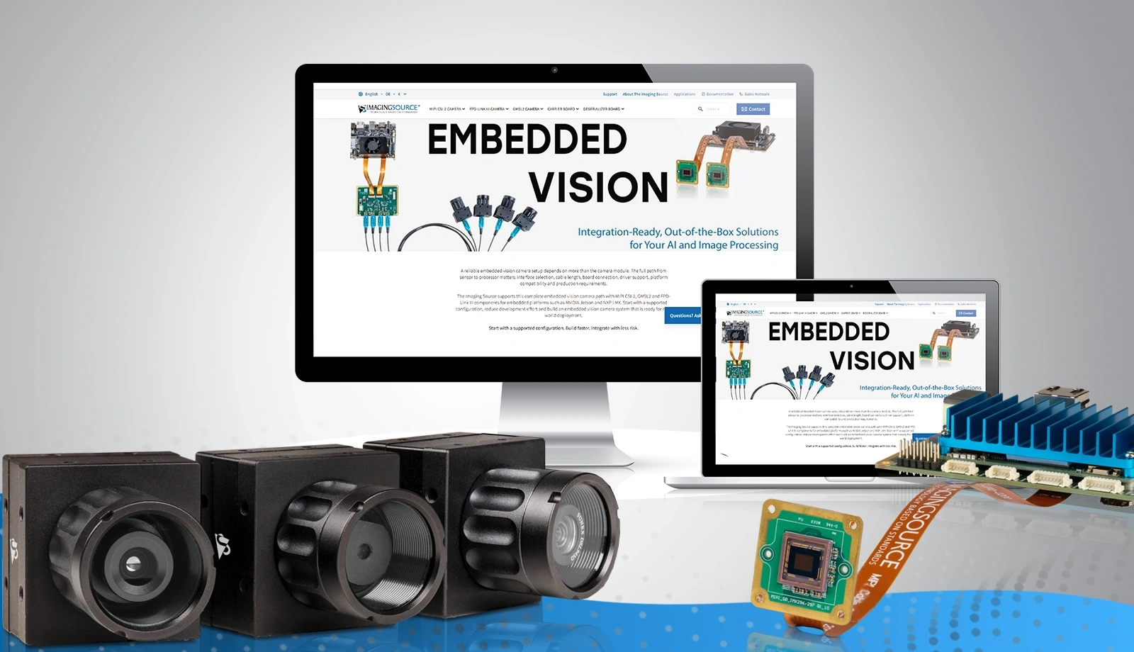 The Imaging Source Launches Dedicated Website for Embedded Vision The Imaging Source Launches Dedicated Website for Embedded Vision