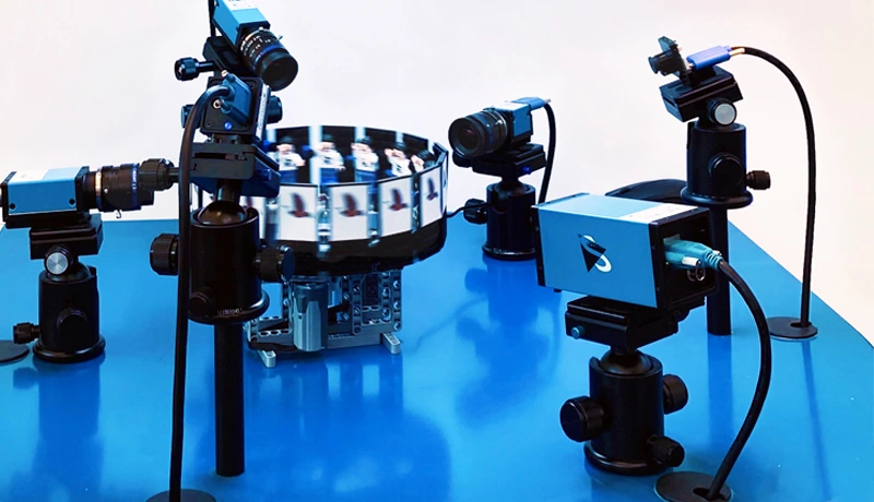 Via zoetrope, additional camera models highlight differences in frame rates and other sensor characteristics.