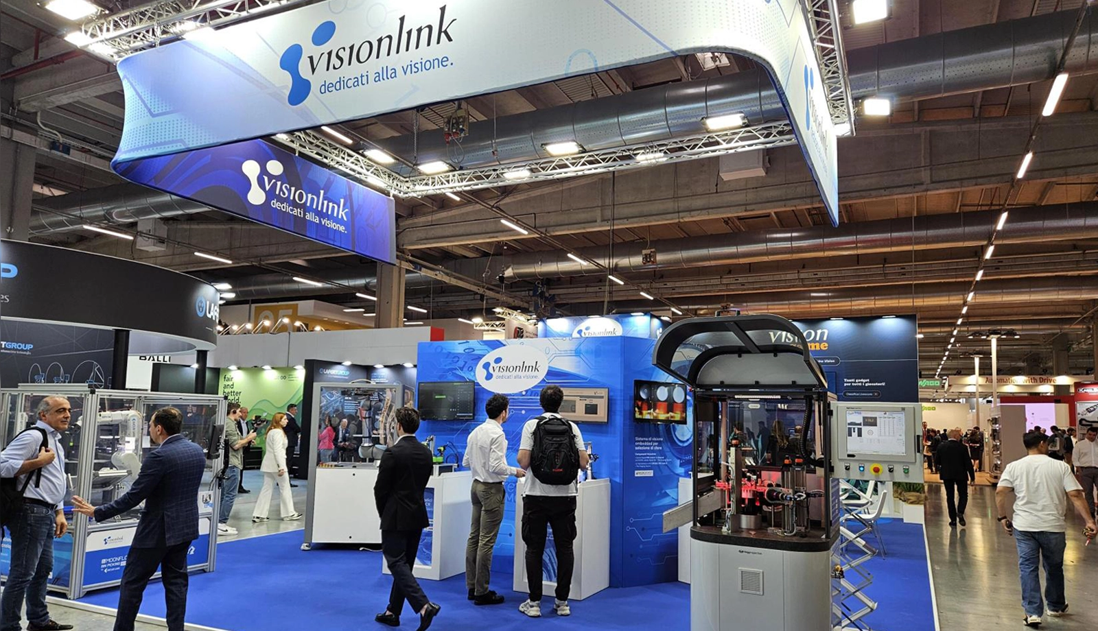 Visionlink and The Imaging Source at SPS Italia 2024