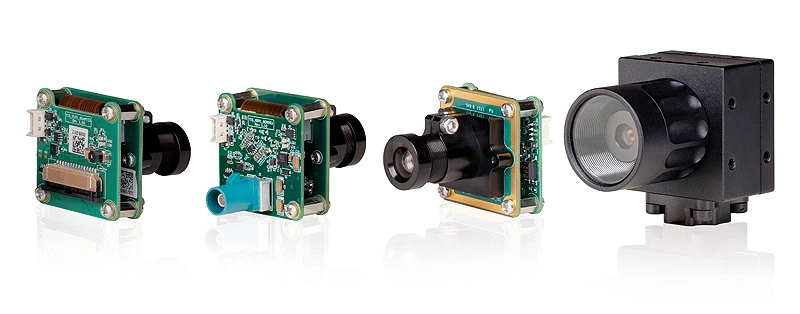 Ganz gleich, ob eine Anwendung eine MIPI CSI-2- oder FPD-Link-Schnittstelle, eine hohe Auflösung oder hohe Bildraten erfordert, The Imaging Source bietet ein breites Portfolio an Embedded-Vision-Kameramodulen.