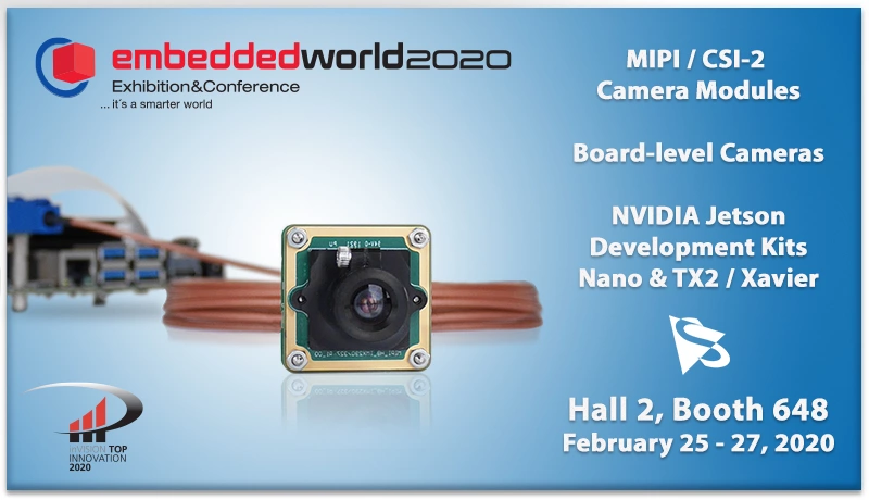 embedded world 2020: Join us at the leading international fair for embedded systems.