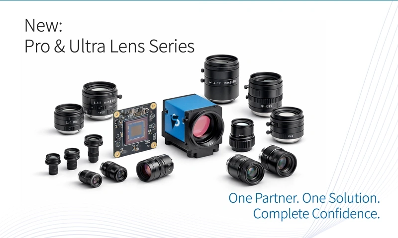 The Imaging Source Introduces Newly Structured Optics Portfolio for Machine Vision