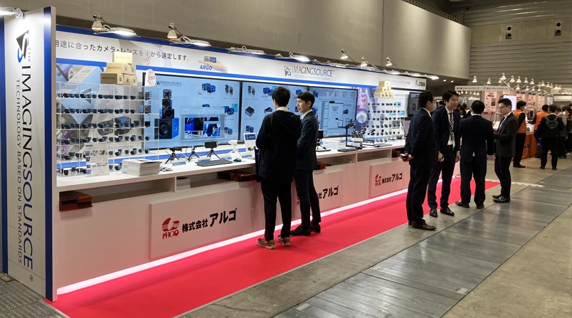 Argo在日本横滨举行的国际图像技术与设备技术展览会（ITE）上的展位