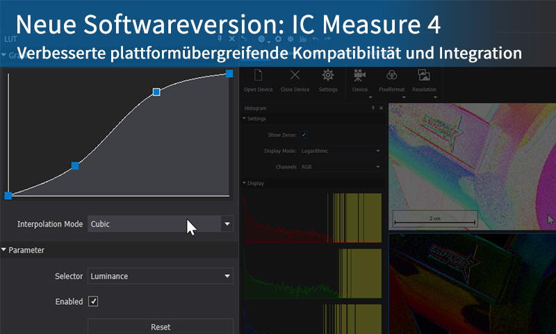 Release von IC Measure 4: Verbesserte plattformübergreifende Kompatibilität und Kamera-Integration