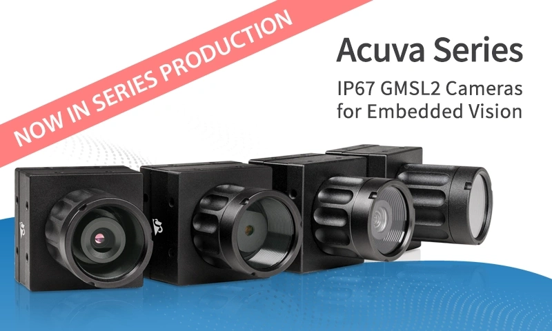Acuva GMSL2 Cameras Enter Series Production
