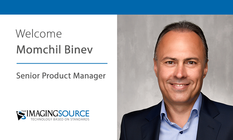 Momchil Binev Joins The Imaging Source as Senior Product Manager