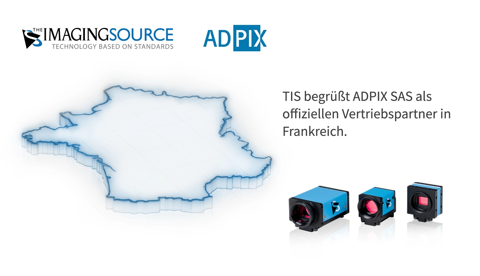 ADPIX SAS: Der neue Vertriebspartner von TIS in Frankreich – Stärkung des lokalen Supports und Ausbau des Zugangs zu Bildverarbeitungslösungen in ganz Frankreich.