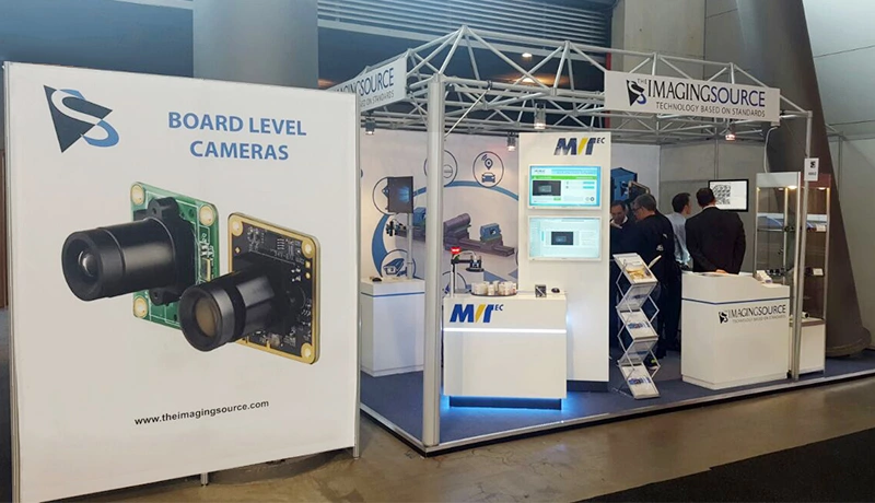 Control 2017: Stereo 3D-vision system as well as zoom and autofocus cameras on display at Germany's premier trade show for quality assurance.