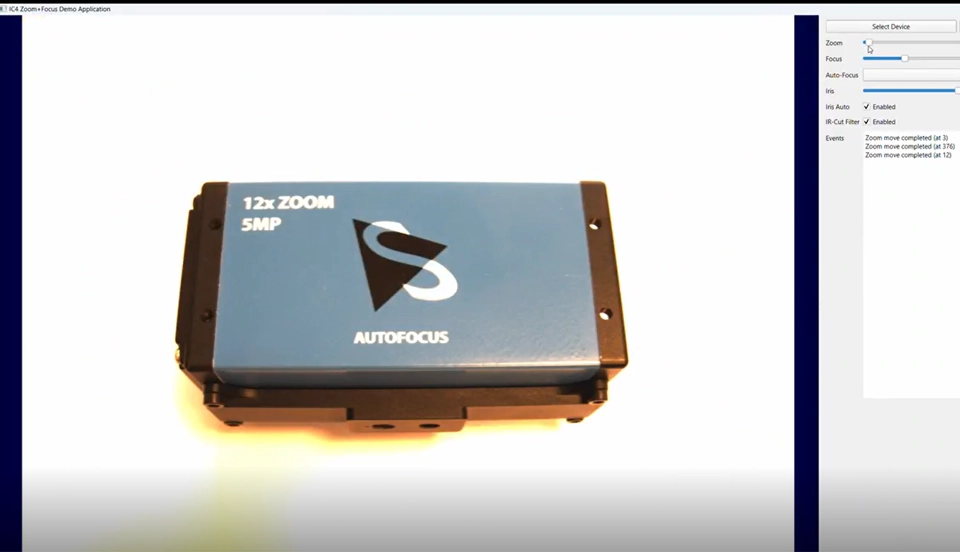 Z-Series - Getting Started with Zoom Cameras and the Imaging Control IC4 Python SDK